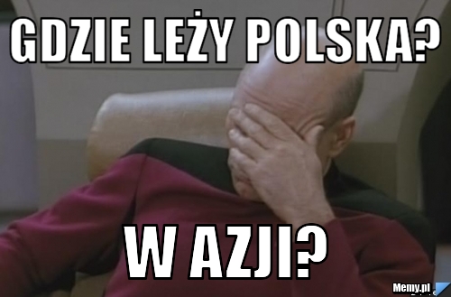 Gdzie leży Polska? w azji?
