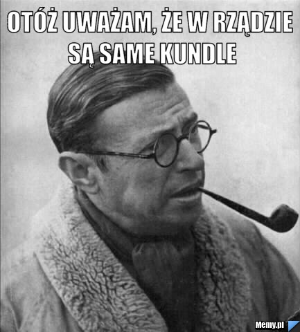 Otóż uważam, że w rządzie są same kundle 