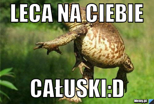 LECA NA CIEBIE CAŁUSKI:D