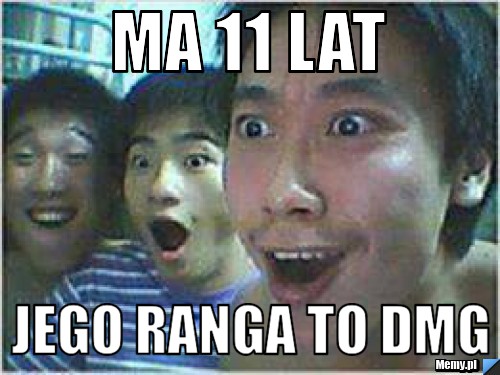 Ma 11 Lat Jego Ranga to DMG