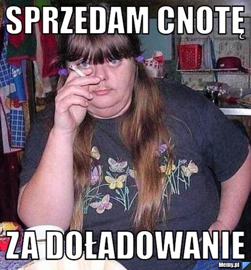 Sprzedam cnotę za doładowanie
