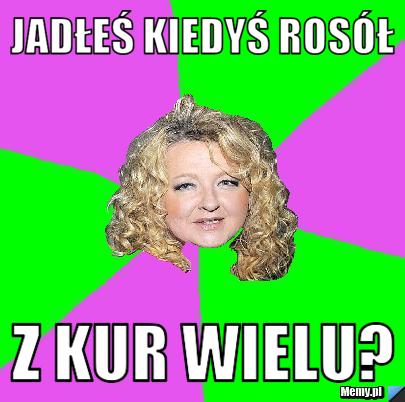 Jadłeś kiedyś rosół z kur wielu?