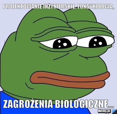 Projektowanie inżynierskie, toksykologia,  zagrożenia biologiczne...