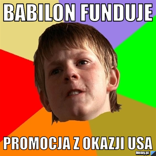 BABILON FUNDUJE PROMOCJA Z OKAZJI USA