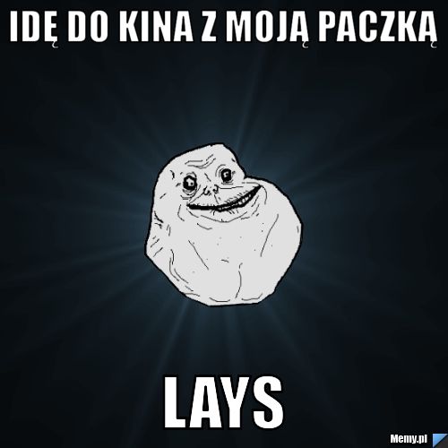 Idę do kina z moją paczką LAYS