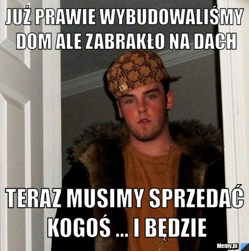 Już prawie wybudowaliśmy dom ale zabrakŁo na dach teraZ musimy sprzedać kogoś ... i będzie