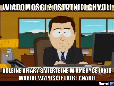 Wiadomości z ostatniej chwili  kolejne ofiary śmiertelne w ameryce jakiś wariat wypuścił lalkę anabel