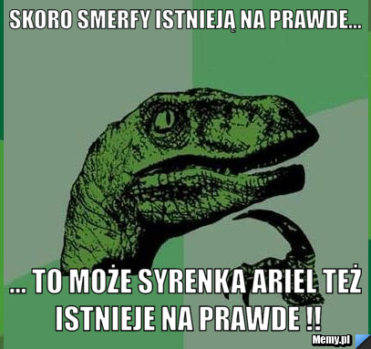 Skoro smerfy istnieją na prawde... ... to może syrenka Ariel też istnieje na prawde !!