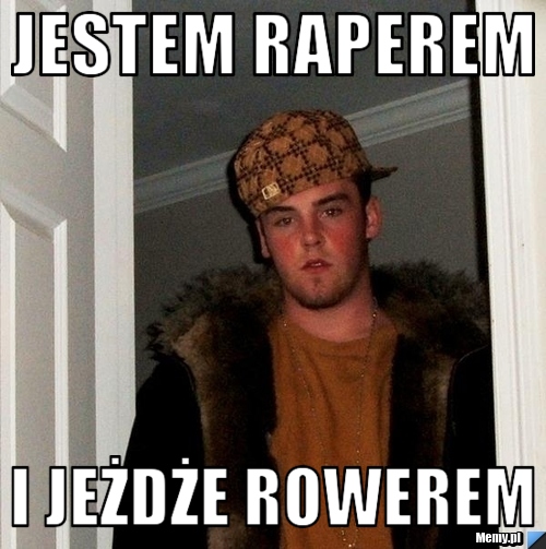 Jestem raperem i jeżdże rowerem