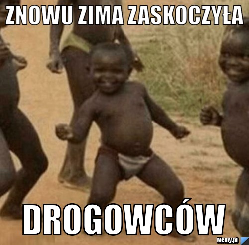 Znowu zima zaskoczyła drogowców