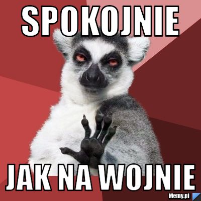 SPOKOJNIE JAK NA WOJNIE