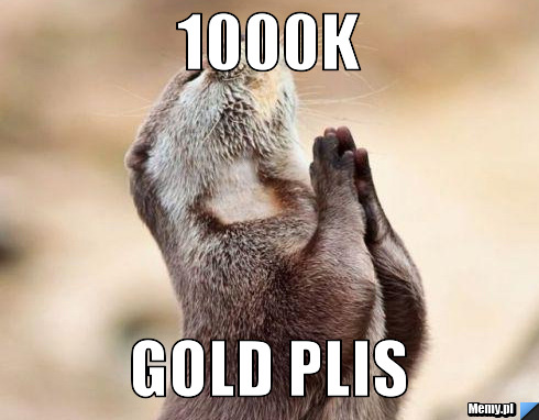 1000k gold plis