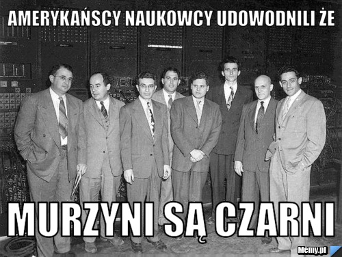 Amerykańscy naukowcy udowodnili że murzyni są czarni