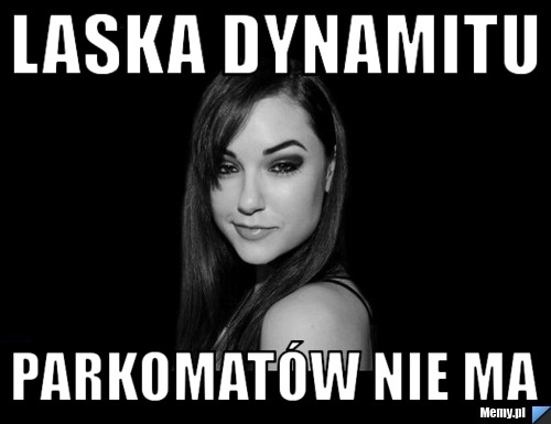 Laska dynamitu parkomatów nie ma