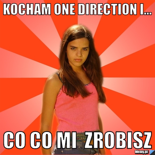 Kocham one direction i... co co mi  zrobisz