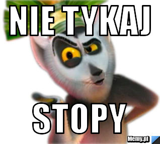 Nie tykaj Stopy