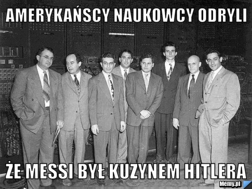 Amerykańscy naukowcy odryli że messi był kuzynem hitlera