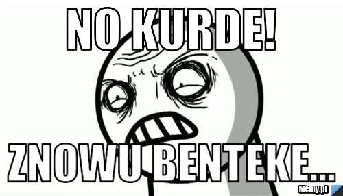 No kurde! znowu Benteke...