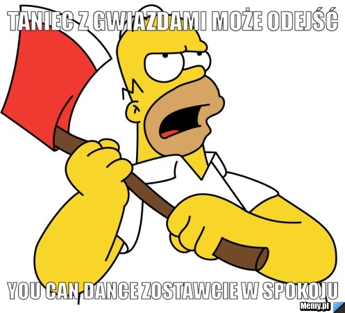 Taniec z gwiazdami może odejść You can dance zostawcie w spokoju