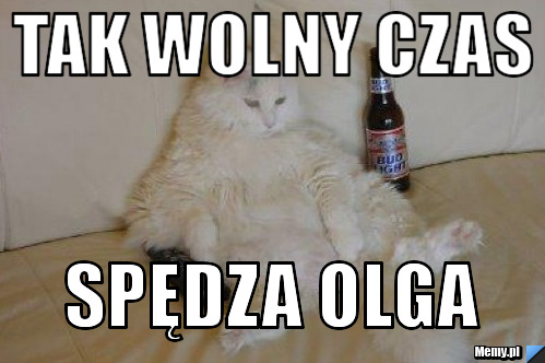 Tak Wolny czas spędza olga