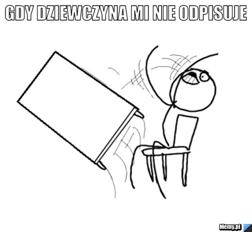 Gdy dziewczyna mi nie odpisuje 