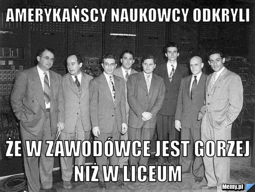Amerykańscy naukowcy odkryli  że w zawodówce jest gorzej niż w liceum 