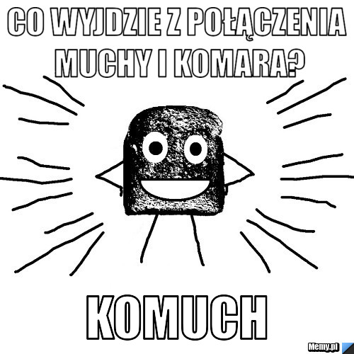 Co wyjdzie z połączenia muchy i komara? Komuch