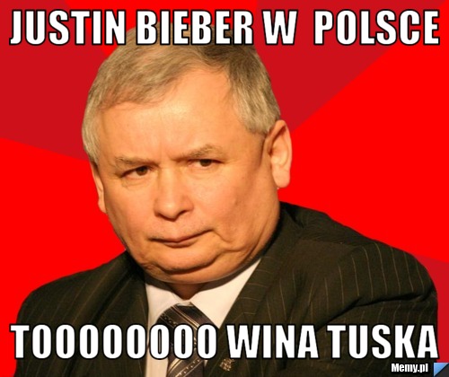 Justin Bieber w  polsce Toooooooo Wina Tuska