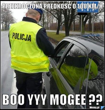 PRZEKROCZONA PRĘDKOŚĆ O 100 KM/H BOO yyy MOGEE ??