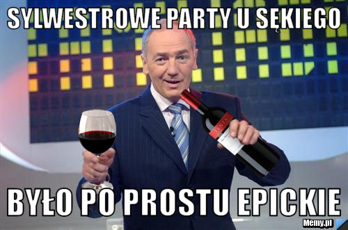 Sylwestrowe Party u Sękiego Było po prostu epickie