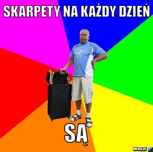 Skarpety na każdy dzień są
