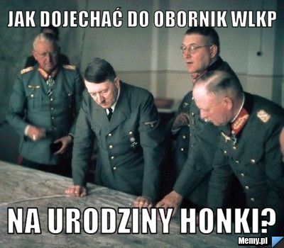 Jak dojechać do Obornik Wlkp na urodziny honki?