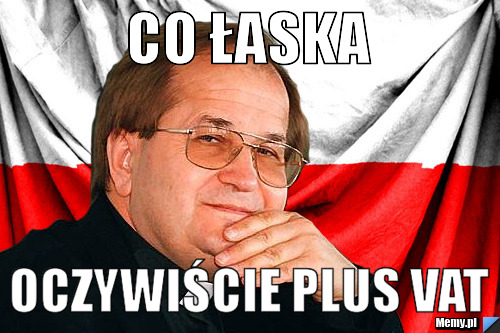 CO ŁASKA OCZYWIŚCIE PLUS VAT