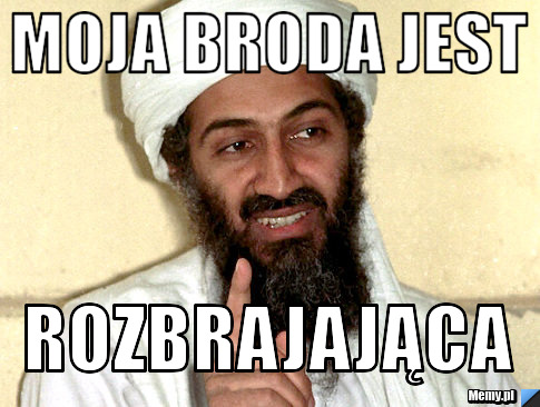 Moja broda jest rozbrajająca