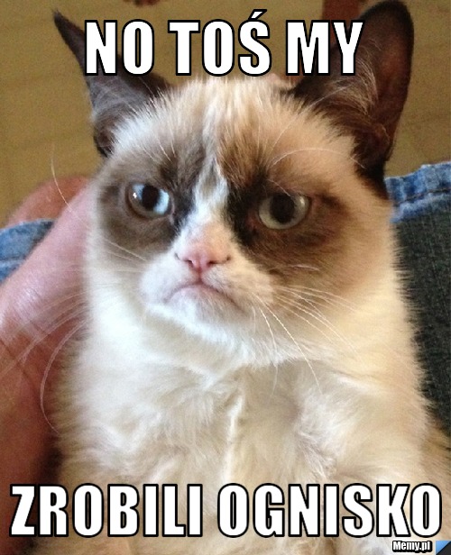 No toś my  zrobili ognisko