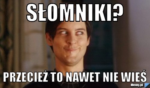 SŁOMNIKI? PRZECIEŻ TO NAWET NIE WIEŚ