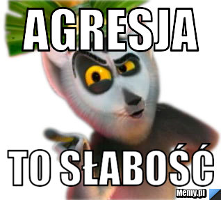 Agresja  to słabość 
