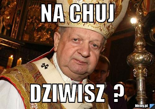 Na chuj dziwisz  ?