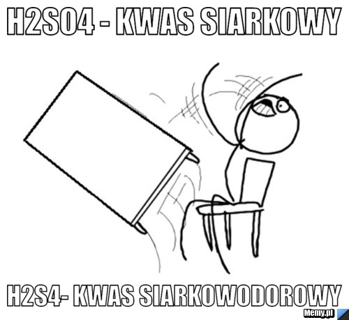 H2so4 - kwas siarkowy h2s4- kwas siarkowodorowy 