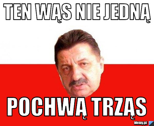 Ten WĄS nie jedną  pochwą trząs