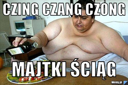 Czing czang czong Majtki ściąg