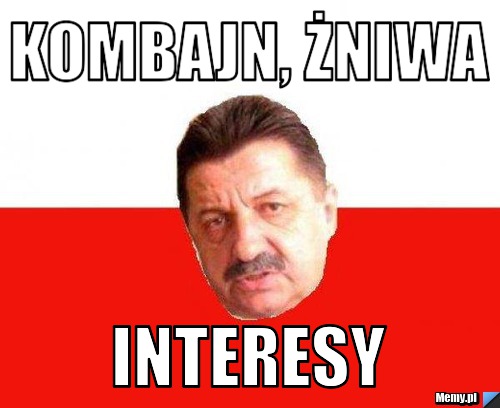 Kombajn, żniwa INTERESY