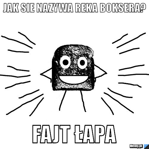 Jak sie nazywa reka boksera? Fajt Łapa