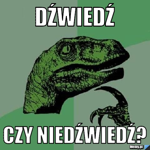 Dźwiedź czy niedźwiedź?
