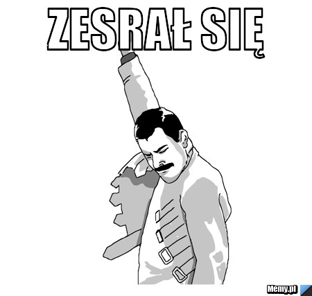 Zesrał się  