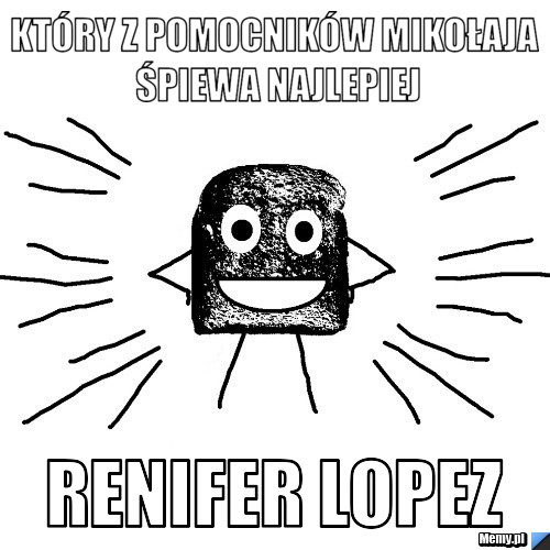 Który z pomocników mikołaja śpiewa najlepiej renifer lopez