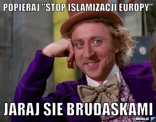 Popieraj "Stop islamizacji Europy" jaraj sie brudaskami