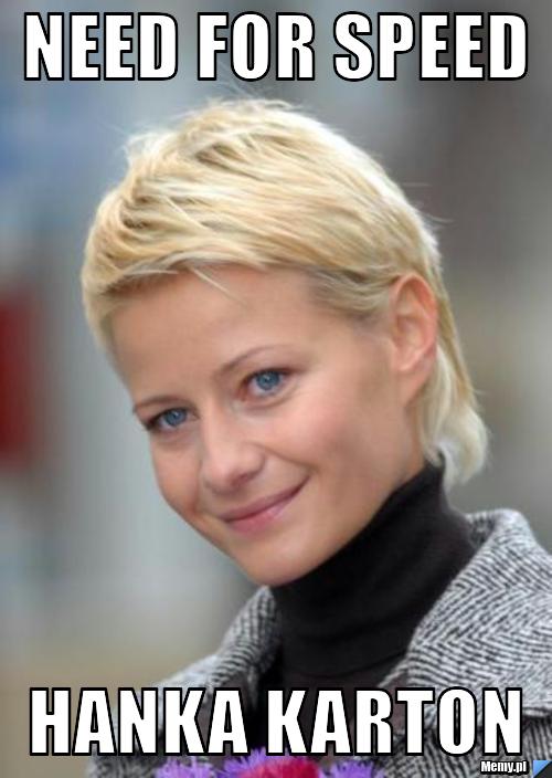 Need for speed hanka karton