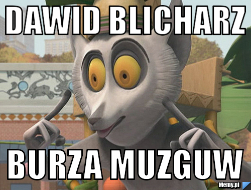 Dawid Blicharz burza muzguw