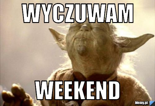 Wyczuwam  Weekend 
